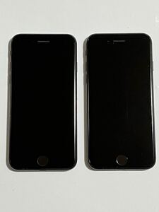 SIMフリー iPhoneSE 第2世代 64GB × 2台 86% 86% 判定 ○ ブラック SE2 送料無料 第二世代 iPhone SE スマホ iPhoneSE2