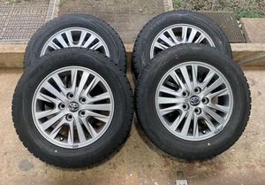 　トヨタ　純正ホイール　PCD　114.3　5H　オフセット50　195/65R15 2018