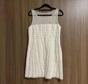 BCBG MAXAZRIA シースルー レース ワンピース