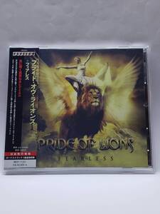 PRIDE OF LIONS／FEARLESS／プライド・オブ・ライオンズ／フィアレス／国内盤CD／帯付／2017年発表／5thアルバム／入手困難盤