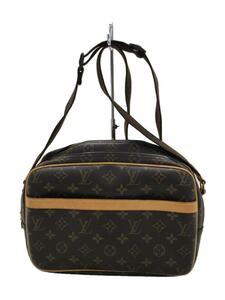 LOUIS VUITTON◆リポーターPM_モノグラム・キャンバス_BRW/PVC/BRW