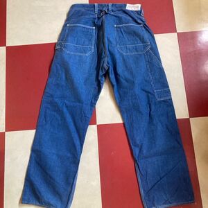 フリーホイーラーズ TRACKWALKER OVERALLS (34) / GRAINED INDIGO DENIM / FREEWHEELERS / ワークパンツ ジーンズ マッコイ東洋コリンボ