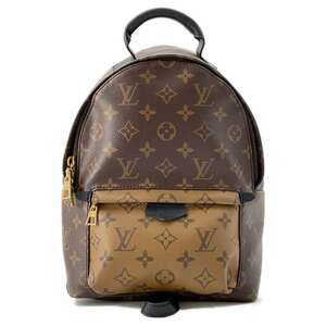 ルイヴィトン リュック モノグラム・リバース パームスプリングス バックパックPM M43116 LOUIS VUITTON ブラック 黒 【安心保証】