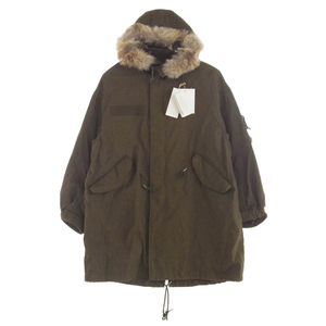 VISVIM ビズビム 24AW 0124205013006 SIX FIVE PARKA W/L M-65 シックスファイブ ファーフード付き モッズコート 【極上美品】【中古】