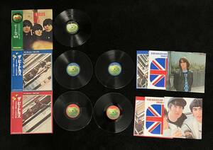 0002-09330 1円出品 レコード 帯付 THE BEATLES ビートルズ BEATLES FOR SALE 1962-1966 1967-1970 特典ポスター 付属品付含む おまとめ3枚