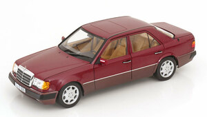 norev 1/18 Mercedes Benz 500 E W124 1991-1993　レッドメタリック　メルセデス　ベンツ　ノレブ　ディーラー限定品