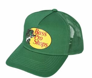 キャップ バスプロショップス bass pro shops cap hat 新品 メッシュキャップ スナップバック green 緑 新色 日本未発売 長瀬智也 釣り