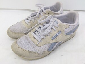 ◇ Reebok Royal Ultra SL Shoes DV6680 スニーカー シューズ サイズ24ｃｍ アイボリー パープル レディース P