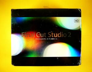 【3553】Apple Final Cut Studio 2 アップル ファイナルカット スタジオ SoundTrack Pro,Motion,Color,Compressor ビデオ編集 音楽 DVD制作