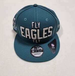 アメリカ直輸入　新品　New Era　フィラデルフィア　イーグルス ニューエラ　9FIFTY　キャップ　FLY EAGLES 