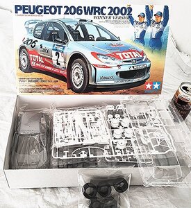 ◇3 タミヤ【1/24 ブジョー 206 WRC 2002 ウィナー 仕様・人形２体付き】