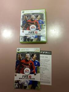 送料無料 Xbox360★フィファ 10 ワールドクラスサッカー★used☆Fifa 10 world crass soccer☆import Japan