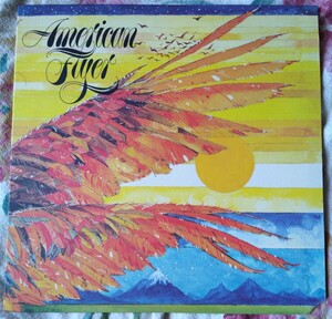 usLP AMERICAN Flyer // 1976年発売歌詞付き内袋 ジャケット右下にカット