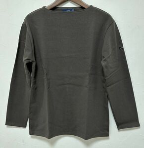 セントジェームス ウエッソン 無地 T3サイズ 長袖 Tシャツ カットソー TAUPE ウォッシュグレー SAINT JAMES OUESSANT SOLID