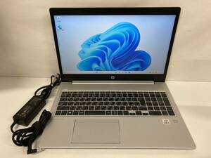 HP ProBook 450 G7 / Core i5-10210U 1.60GHz / メモリ8GB / HDD 500GB / Windows 11Pro