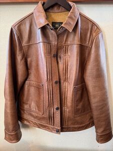 RRL セカンド　革ジャン　M ダブルアールエル