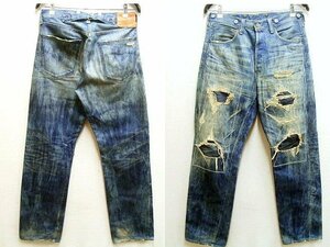 ◇即決[W34]LVC 33501-0010 レインフォースドカスタム 旧日本製 501XX ビンテージ復刻 LEVI’S VINTAGE CLOTHING デニム パンツ■3446