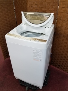 あ//つH3308 【2022年製】TOSHIBA 東芝　電気洗濯機　AW-7GM1 7.0kg　動作品