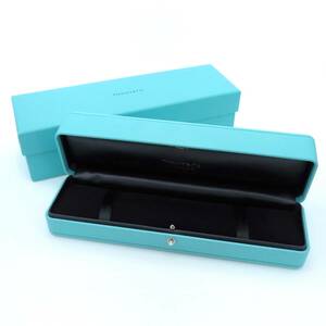 【送料無料】 極希少 美品 Tiffany&Co. ティファニー ブルー ネックレス ケース 箱 アクセサリー ボックス HA348