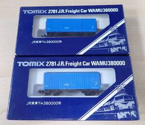 50978★TOMIX 2781 JR貨車ワム380000形 2個セット 中古 経年保管品