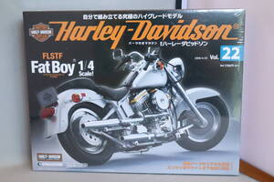 デアゴスティーニ 週刊ハーレーダビッドソン ソフテイル ファットボーイ Vol.22（DeAGOSTINI Harley Davidson FLSTF Fat Boy）1/4スケール