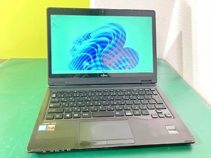 【埼玉発送】【動作確認済】【AC付】FUJITSU / LIFEBOOK P727／R /i7-7500U CPU @ 2.70GHz 2.90GHz / 8GB / SSD256GB / Windows11Pro