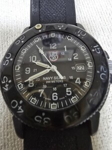 ●超特価・超美品・LUMINOX Navy SEALs 3000 ストラップ新品未使用・電池交換済