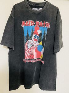 アシッドバス　ピエロ　Tシャツ XL 新品未使用　acid bath