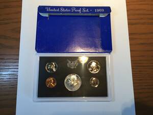 ○ミント 1969 united states proof set 1969 ケネディ シルバー アメリカ プルーフ セット 1969 コイン ドル セント 希少