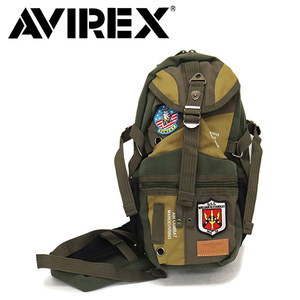 AVIREX (アヴィレックス) AVX305J TOP GUN ONE SHOULDER ショルダーバッグ 52-カーキ