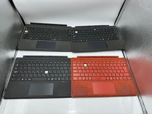 s1508) ジャンク Microsoft Surface Pro マイクロソフト 純正キーボード Model:1725 タイプカバー 日本語キーボード