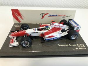 1/43 ミニチャンプス トヨタ TF104 ダマッタ ドイツトヨタ限定