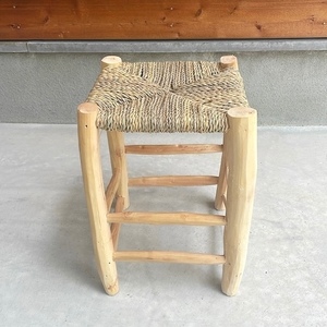 新品即決☆Moroccan wooden chair モロッコ ドーム木椅子 w31×29×h41cm ①☆イススツールナチュラルおしゃれ