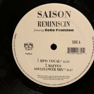 Saison Featuring CeCe Peniston / Reminiscin