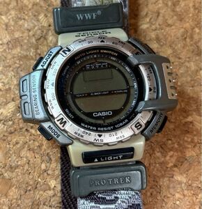 ●時計ジャンク● CASIO G-SHOCK PRO TREK WWF PRT-40WWJ クォーツ必ず説明文お読みください　600