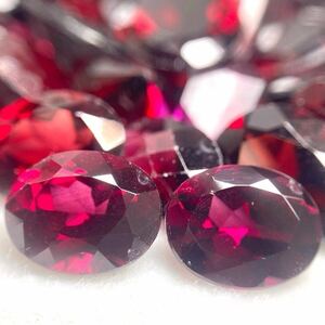 1円〜!!☆天然ガーネットおまとめ200ct☆n 約40g ルース 裸石 宝石 ジュエリー garnet ロードライトガーネット jewelry 柘榴石 w5A45