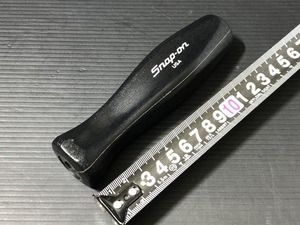 栃木発 ￥全国送料一律￥ ＊正規品＊ スナップオン Snap-on グリップ ８番 旧ロゴ ブラック 黒 検）Snapon MAC マック ドライバ 柄 シフト