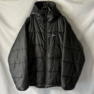 廃番 2002年製 F02 patagonia パタゴニア ダスパーカー ダスパーカ DAS PARKA ブラック 黒 L ヴィンテージ OLD