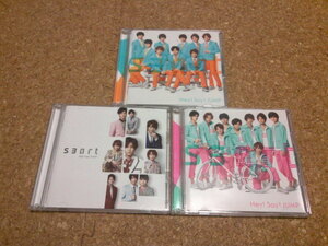 Hey! Say! JUMP【smart（s3art）】★アルバム★初回盤・3セット★CD+DVD★（初回限定盤・通常盤初回プレス）★