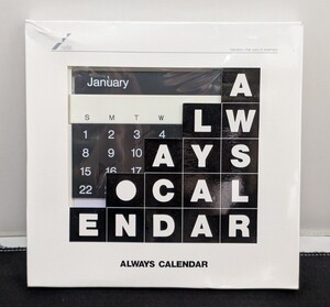 美品 ALWAYS CALENDAR オールウェイズカレンダー mandom (11226