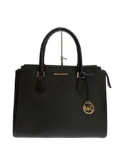 MICHAEL KORS ハンドバッグ レザー ブラック 無地 35T0GWXS3L