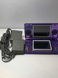 Nintendo 任天堂 DSLite Lite パープル　スケルトン