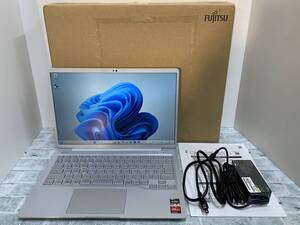 【超美品】富士通 LIFEBOOK WMB/J1 ■AMD Ryzen 5 7520U @ 2.80GHz■メモリ16GB+SSD256GB■14.0型WUXGAタッチ対応■顔認証■Win11 ◎N6J819