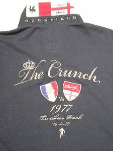 新品未使用! ビッグサイズ!XXXL 定価2.9万 仏ラックフィールド 高品質本格ラガーポロシャツ THE CRUNCH　Ruckfield