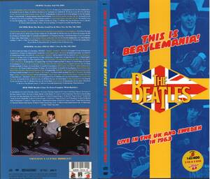 2CD&2DVD デジパックBox【LIVE IN UK AND SWEDEN IN 1963 (限定NO入り) 2012年製】Beatles ビートルズ