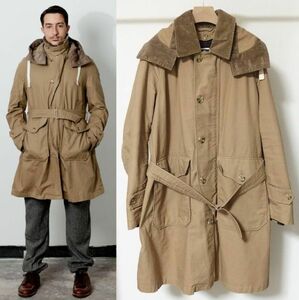 旧タグ Engineered Garments エンジニアードガーメンツ Storm Coat 9oz Canvas ストーム コート S ライナー付き