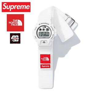 ★おまけつき★限定トリプルコラボモデル★Supreme The North Face CASIO G-SHOCK★ホワイト★新品未開封