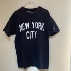 Champion NEW YORK CITY Tシャツ 黒