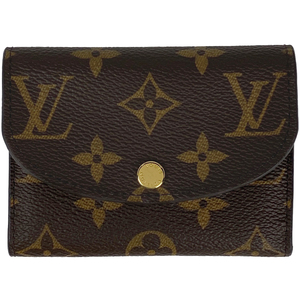 ルイ・ヴィトン Louis Vuitton ポルトモネ ロザリ 小銭入れ カード入れ ミニ財布 モノグラム フューシャ ブラウン M41939 【中古】