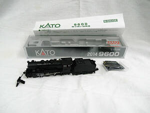 f 新品 KATO 2014 9600形蒸気機関車 取説・付属パーツ付き